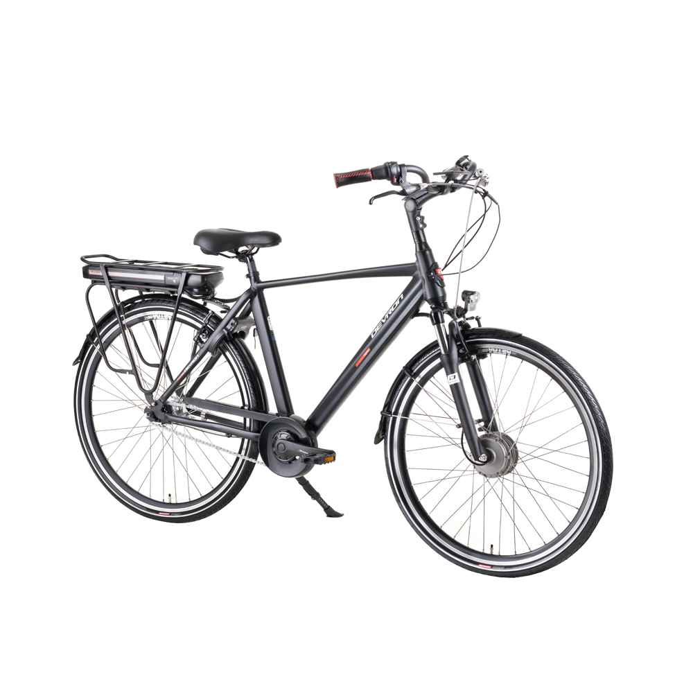 Mestský elektrobicykel Devron 28125A 28" 4.0 Black - 20,5" (177-192 cm)
