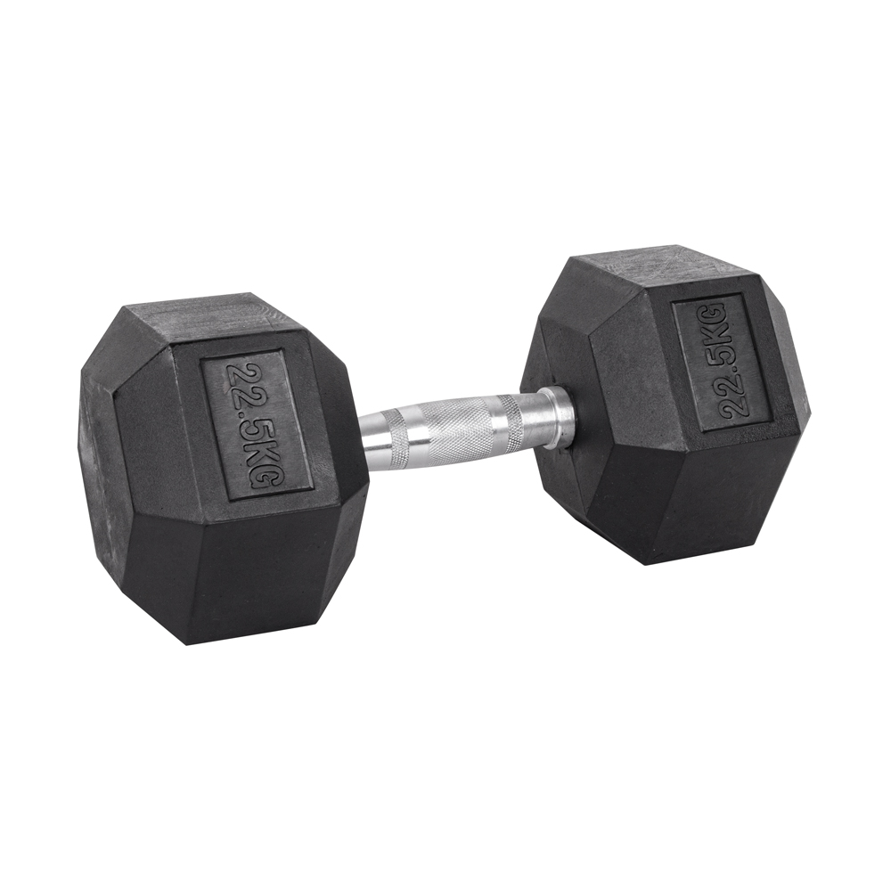 Šesťhranná činka inSPORTline Hexsteel 22,5 kg