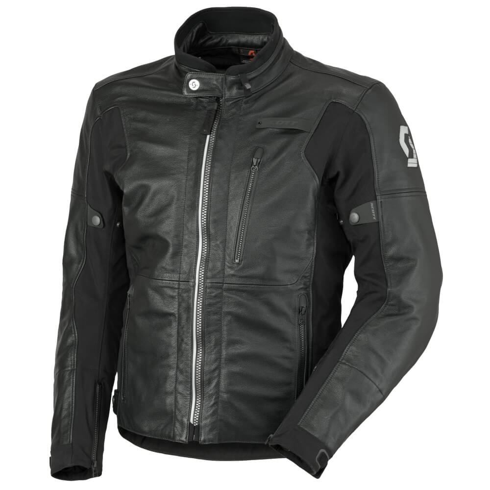 Kožená moto bunda SCOTT Tourance Leather DP