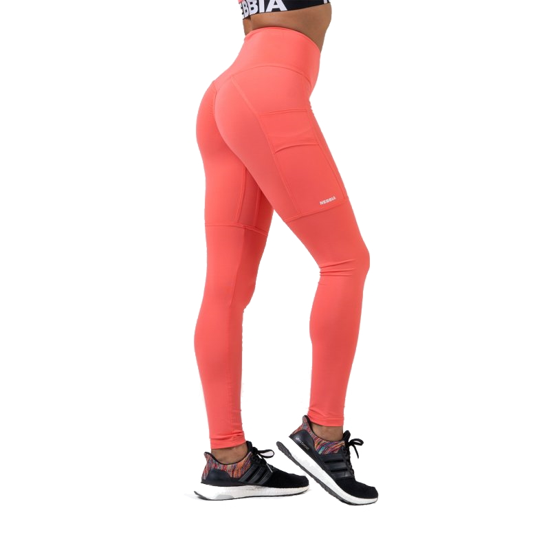 Dámské legíny Nebbia High waist Fit&Smart 505 Peach - L