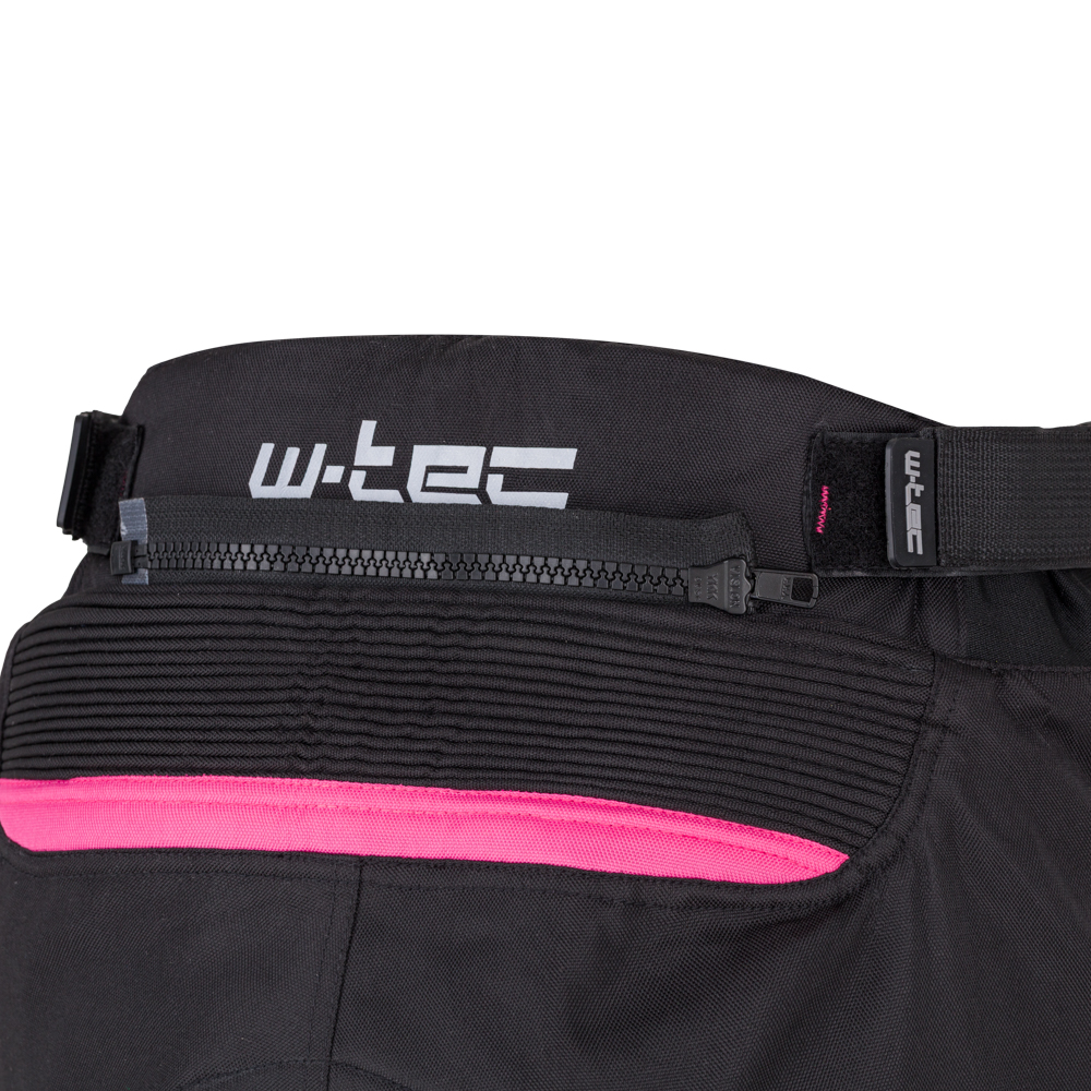 Dámske moto nohavice W-TEC Durmanes Lady Farba čierno-ružová, · záber 9