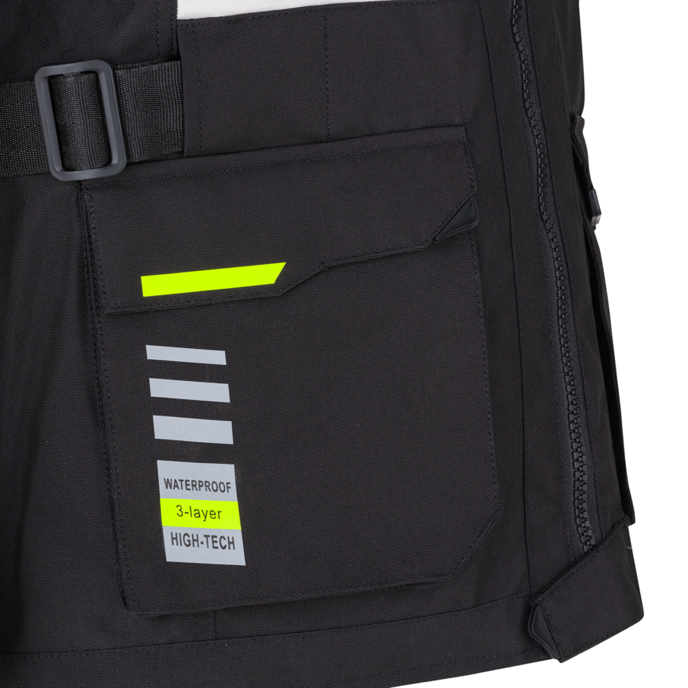 W-TEC Warao čierna-fluo - S
