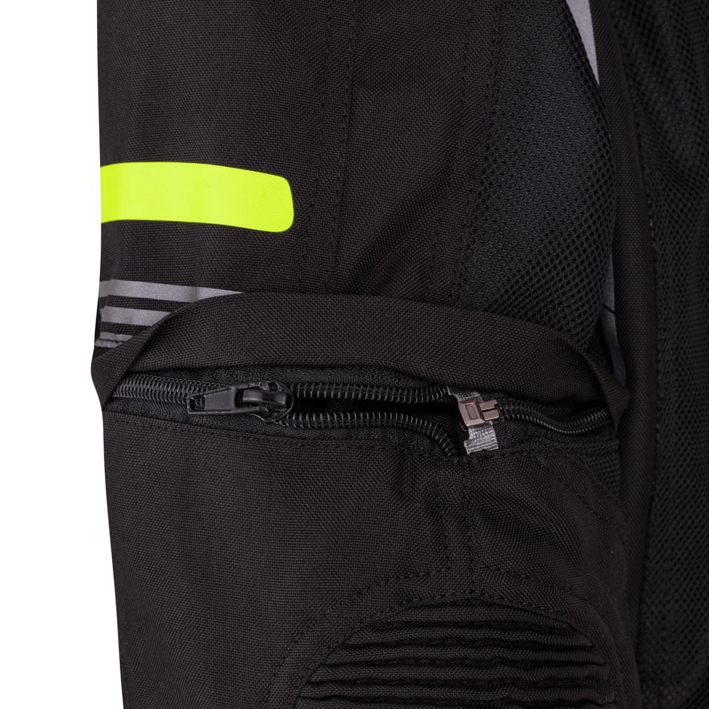 W-TEC Pinapoco bunda čierna-fluo - S/M