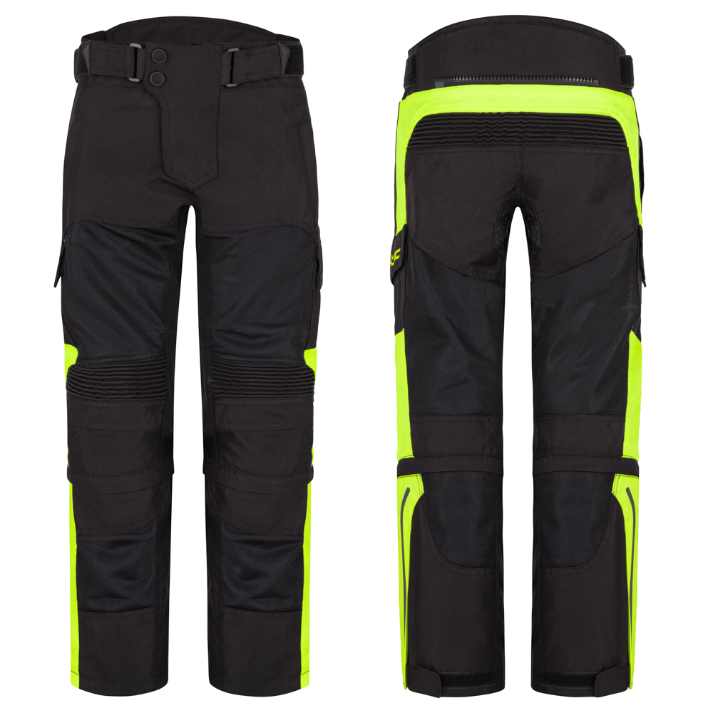 W-TEC Pinapoco kalhoty čierna-fluo - S/M