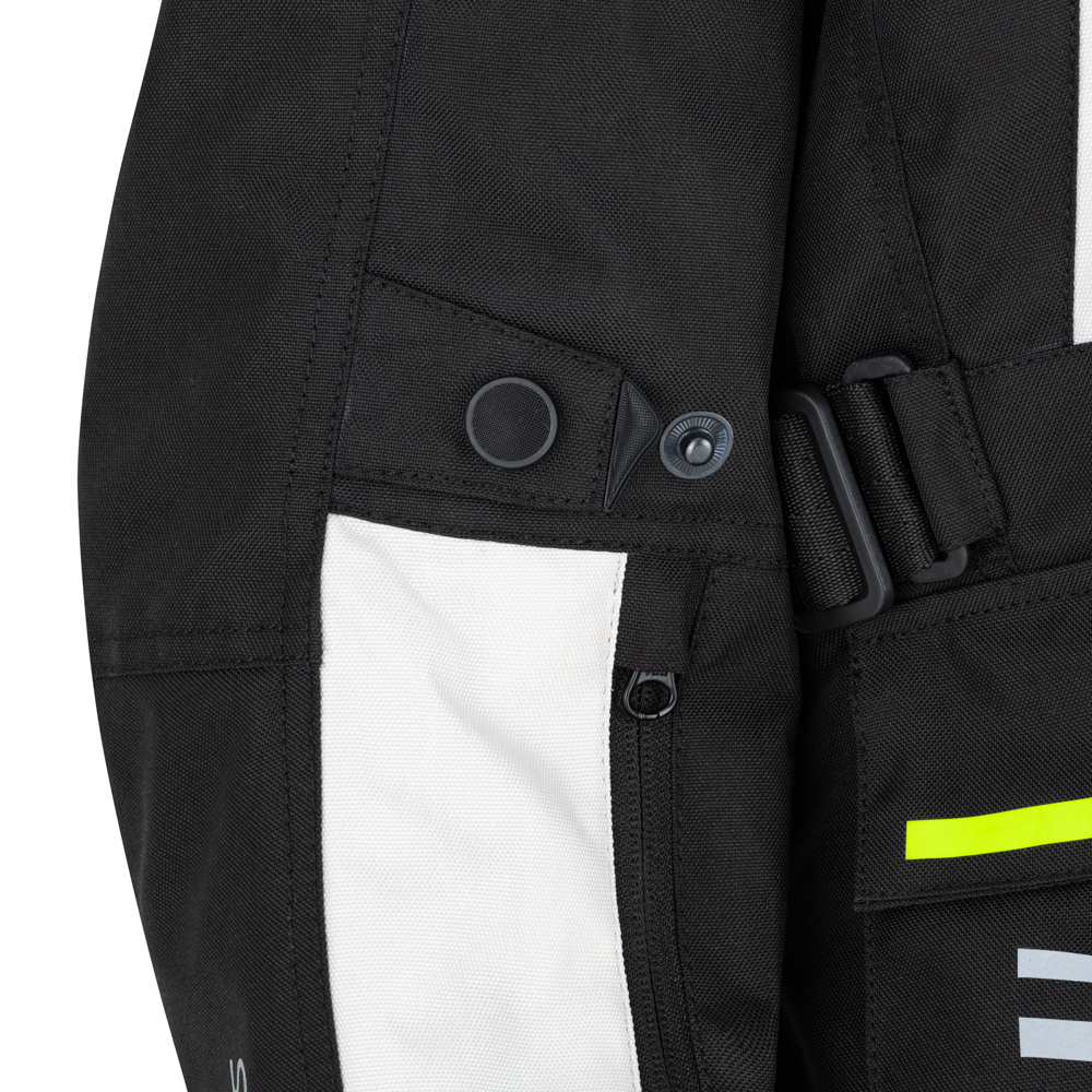 W-TEC Warao Lady bunda čierna-fluo - S