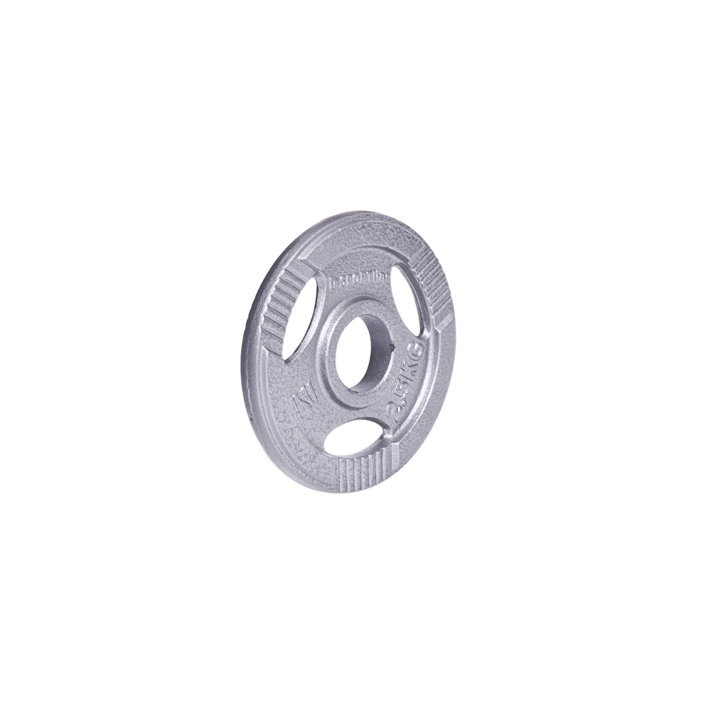 Liatinový olympijský kotúč inSPORTline Hamerton 2,5 kg 50 mm