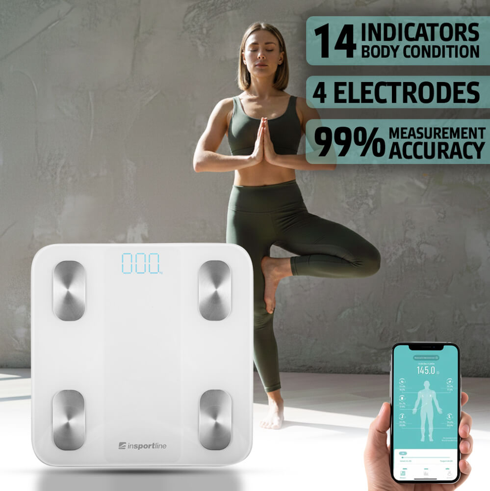 inSPORTline Syncale 20 biela