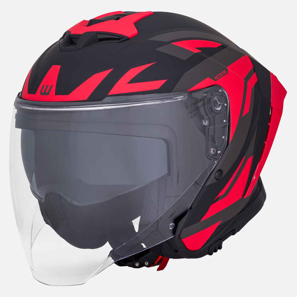 W-TEC Voltik Graphic Red - L (59-60)