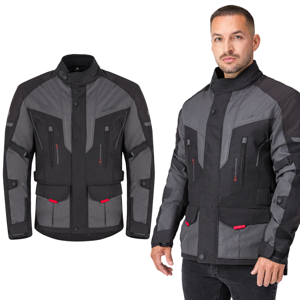 W-TEC Xeniaq čierno-šedá - 3XL