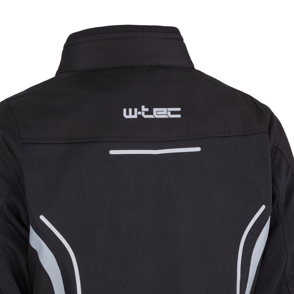 Letná dámska moto bunda W-TEC Mirelia Farba čierno-šedá, · záber 8