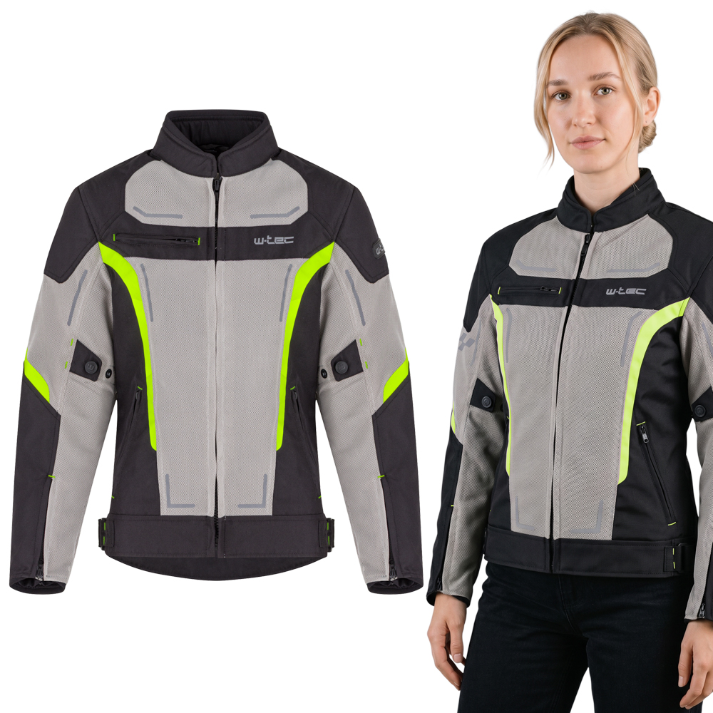 W-TEC Mirelia čierno-šedo-fluo - L