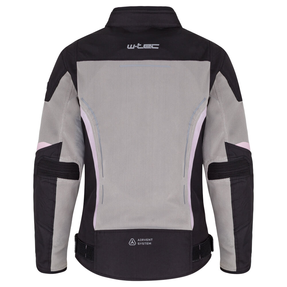 Letná dámska moto bunda W-TEC Mirelia Farba čierno-šedá, · záber 10