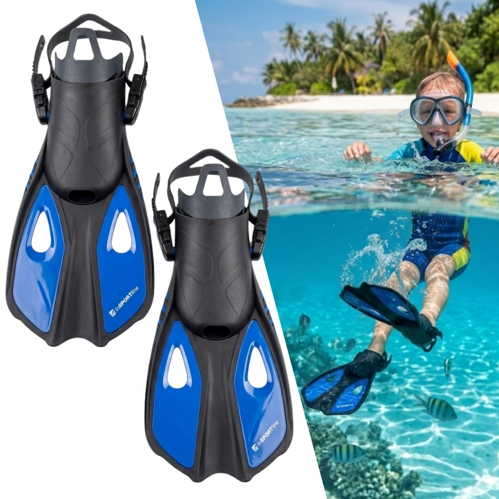 inSPORTline Thrustwave Youth modrá - XS (32-36)