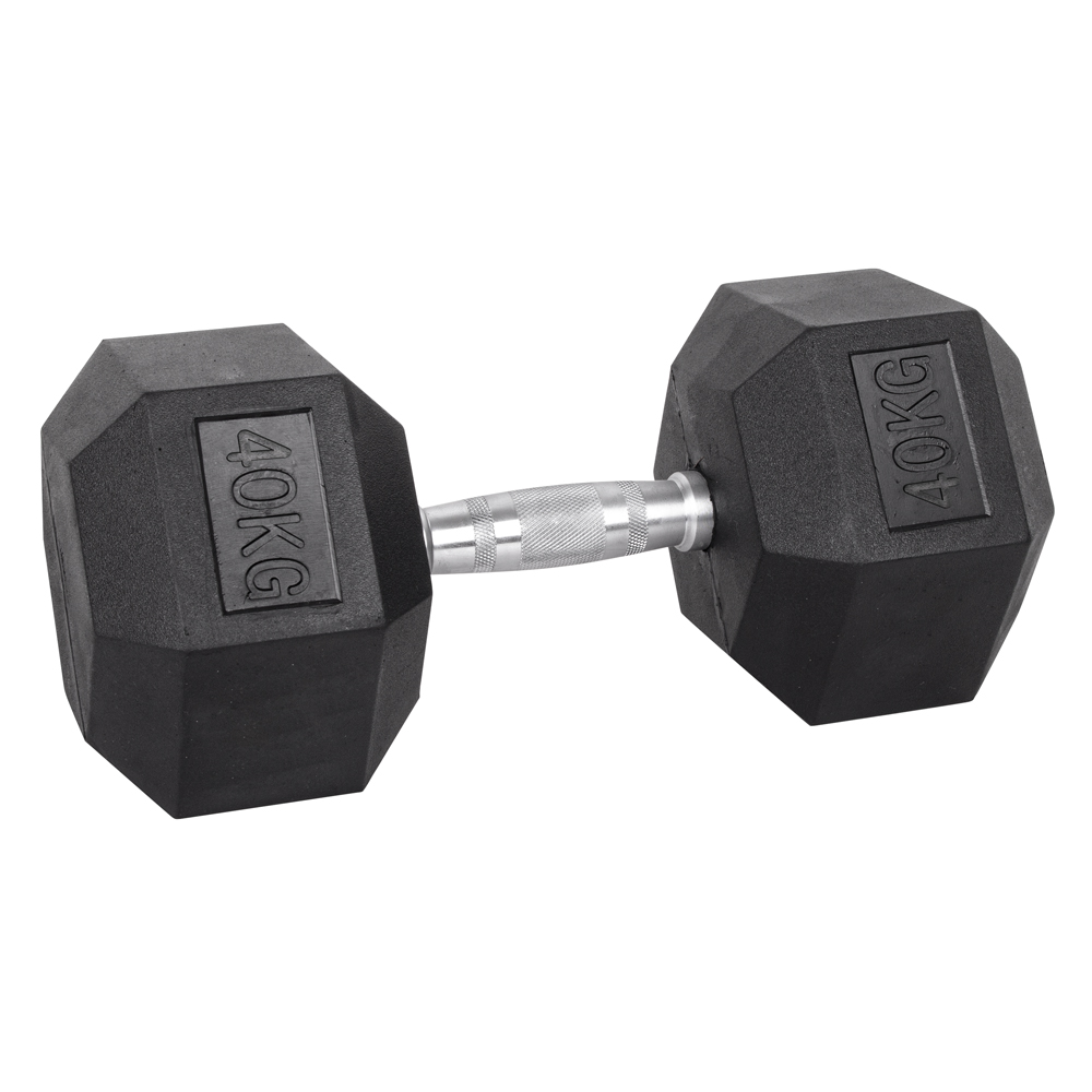 Šesťhranná činka inSPORTline Hexsteel 40 kg