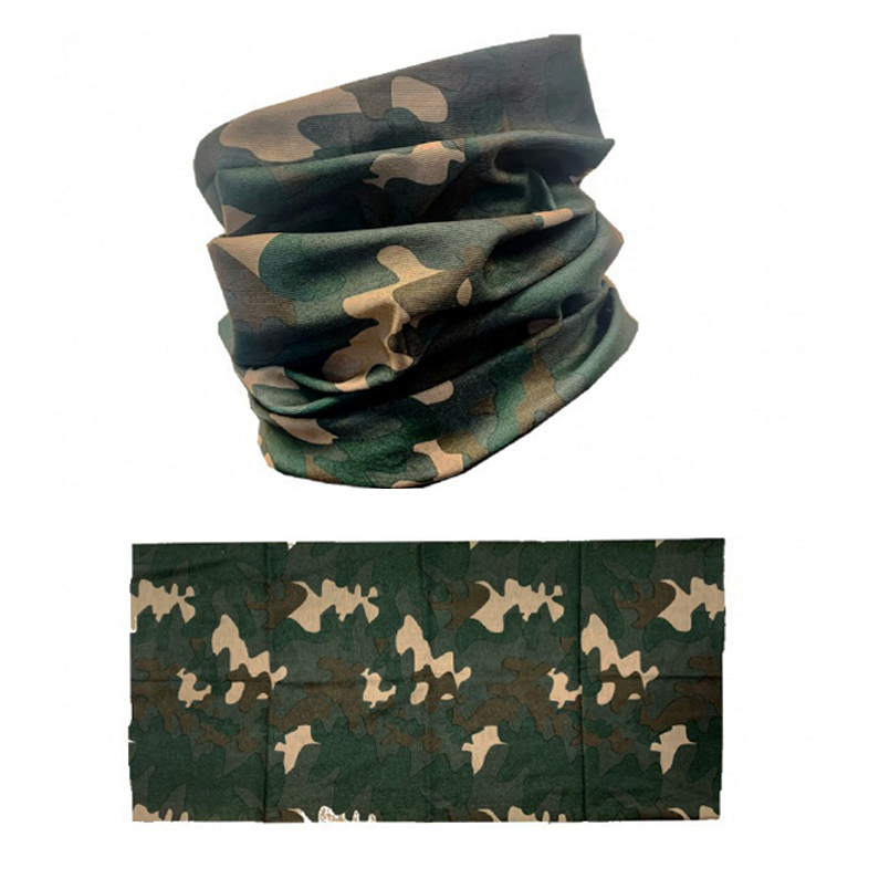 E-shop MTHDR Scarf Green Camo