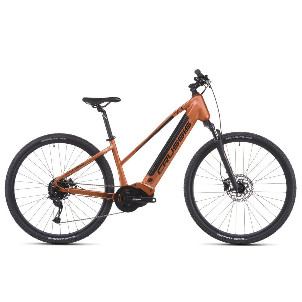 Crussis e-Cross Low 7.11 518Wh 28" - model 2026 18" (165-180 cm)