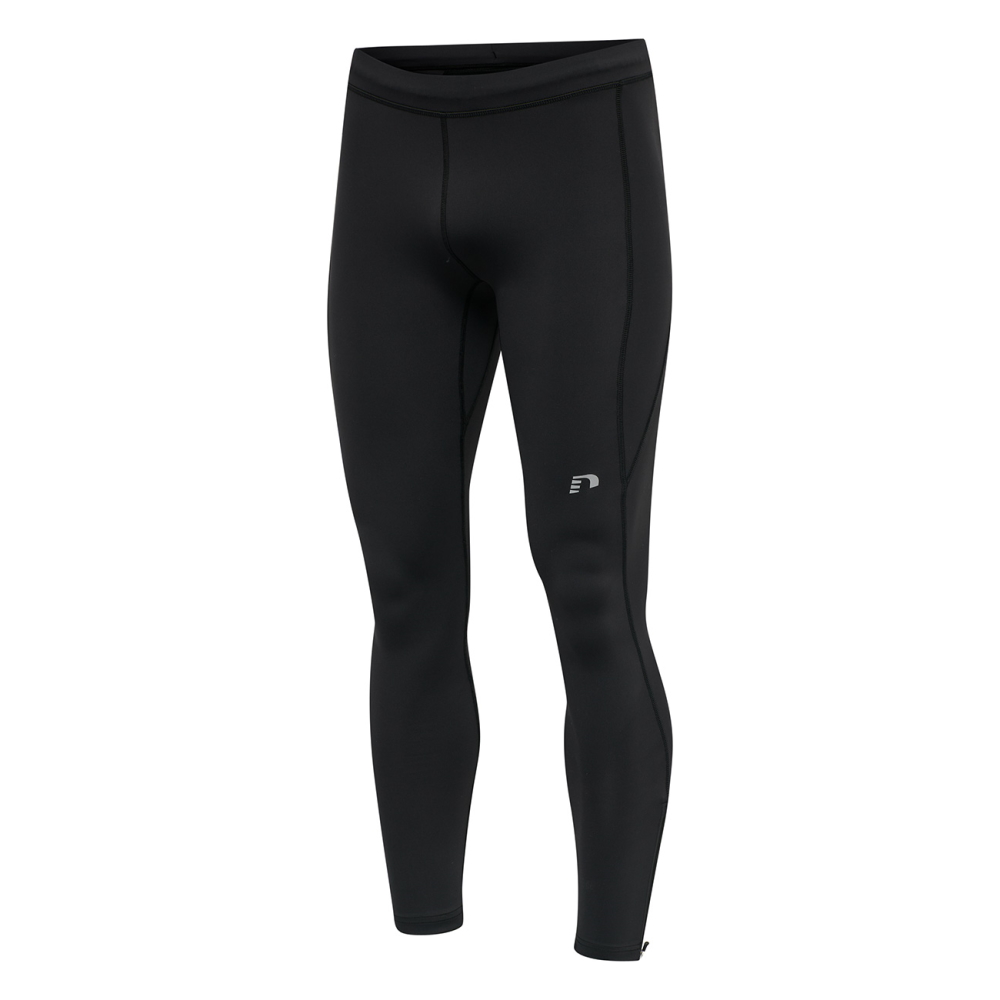 Pánske kompresné nohavice dlhé Newline Core Tights Men čierna - S