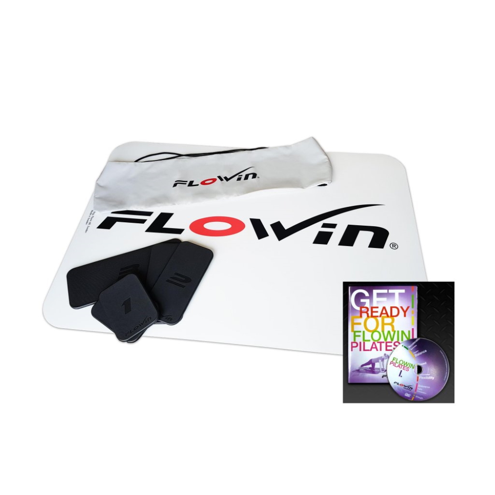 Flowin Sport Pilates Edition - rolovateľná doska & príslušenstvo