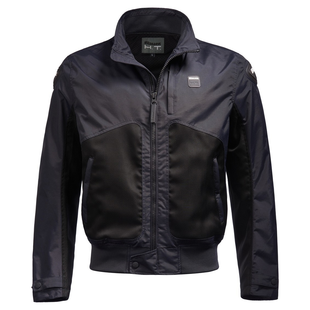 Pánska moto bunda Blauer Thor Air modrá - XL