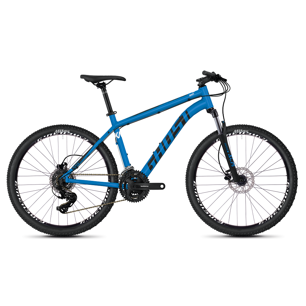 Horský bicykel Ghost Kato 1.6 AL 26" - model 2020 Vibrant Blue / Night Black / Star White - S (16,5")