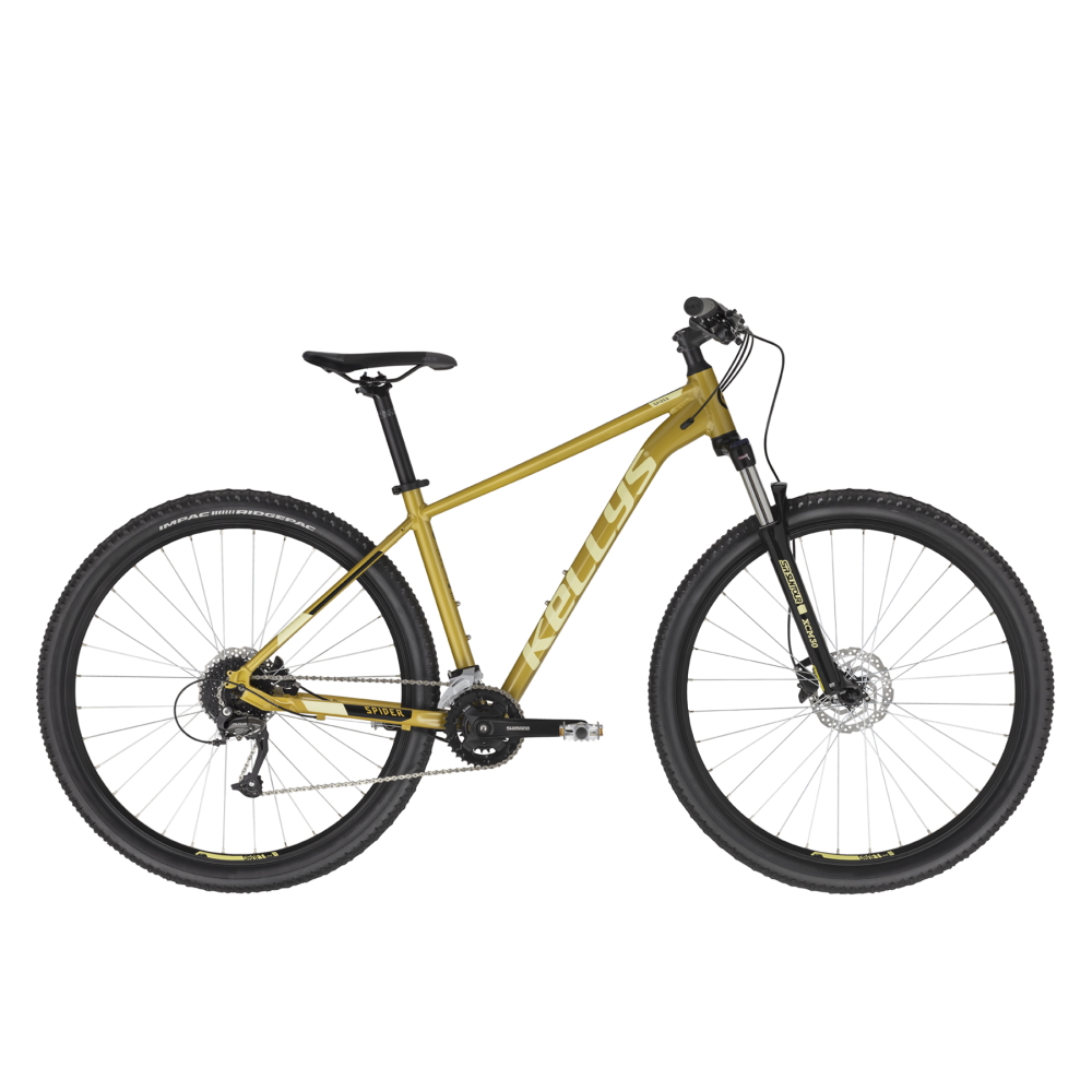 Horský bicykel KELLYS SPIDER 70 27,5" - model 2021 Yellow - M (19'')