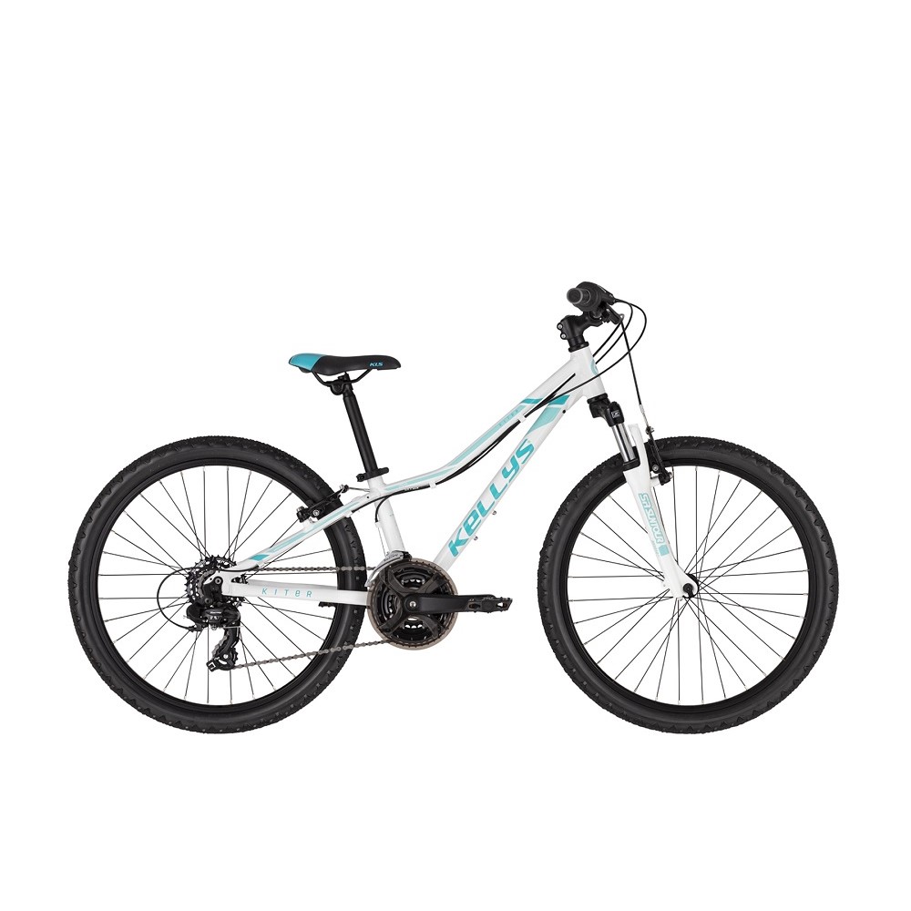 Juniorský bicykel KELLYS KITER 50 24" - model 2021 White - 11"
