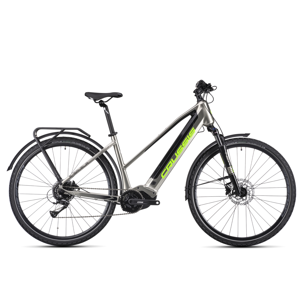 Dámsky trekingový elektrobicykel Crussis e-Savela 7.10 518Wh 28" - model 2025 18" (165-180 cm)