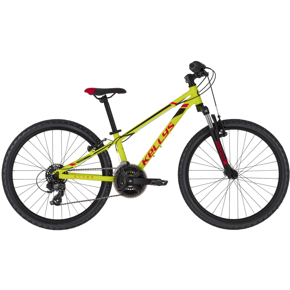 Juniorský bicykel KELLYS KITER 50 24" 7.0 Neon Yellow - 11"