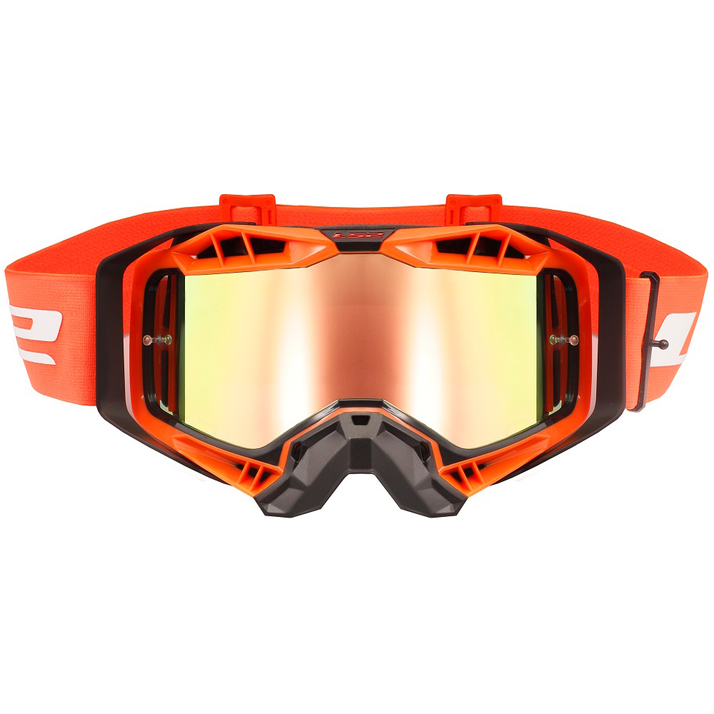 E-shop LS2 Aura Pro Black Orange irídiové sklo