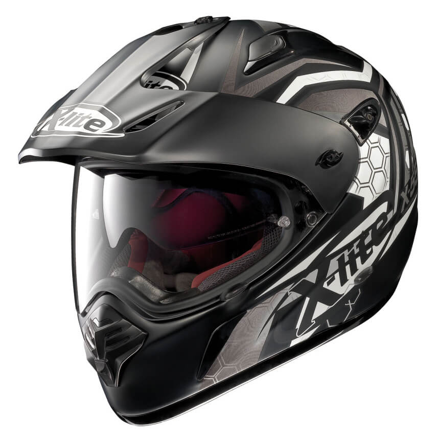 Moto prilba X-Lite X-551 GT Kalahari N-Com Flat Black-White