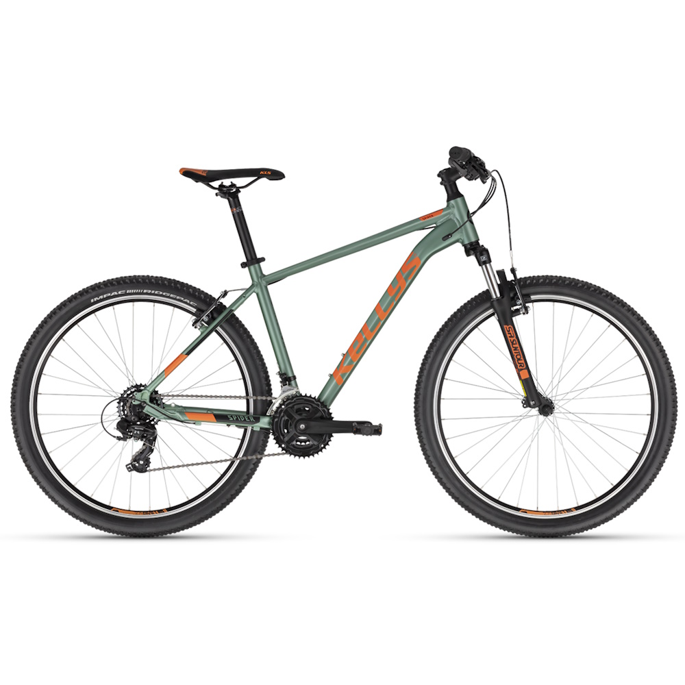 E-shop Kellys SPIDER 10 26" - model 2023 Green - XS (15", 149-164 cm)