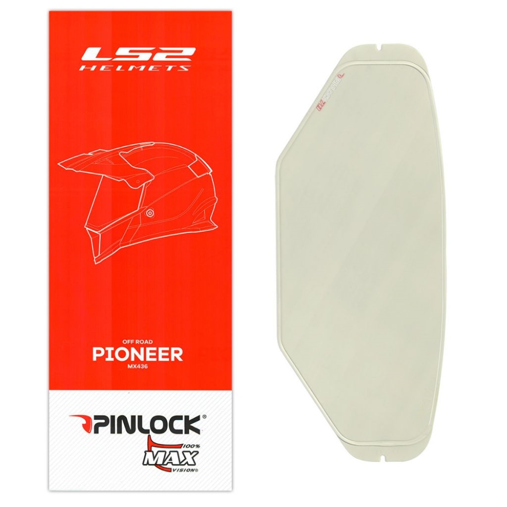Fólia Pinlock 100% Max Vision 70 pre LS2 MX436 Pioneer číra