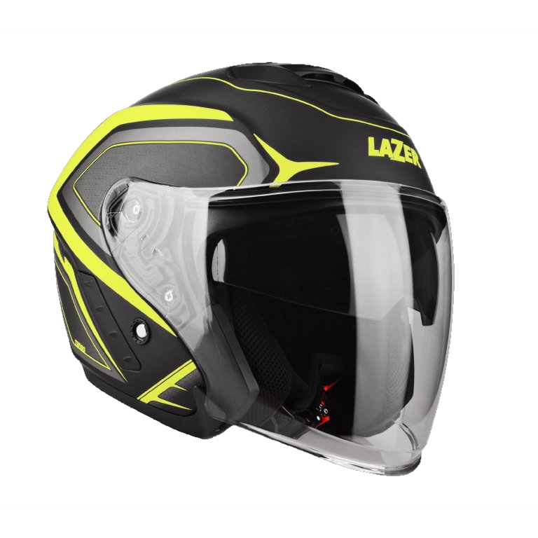 Lazer Tango Hexa Black-Yellow-Matt - XL (61-62)