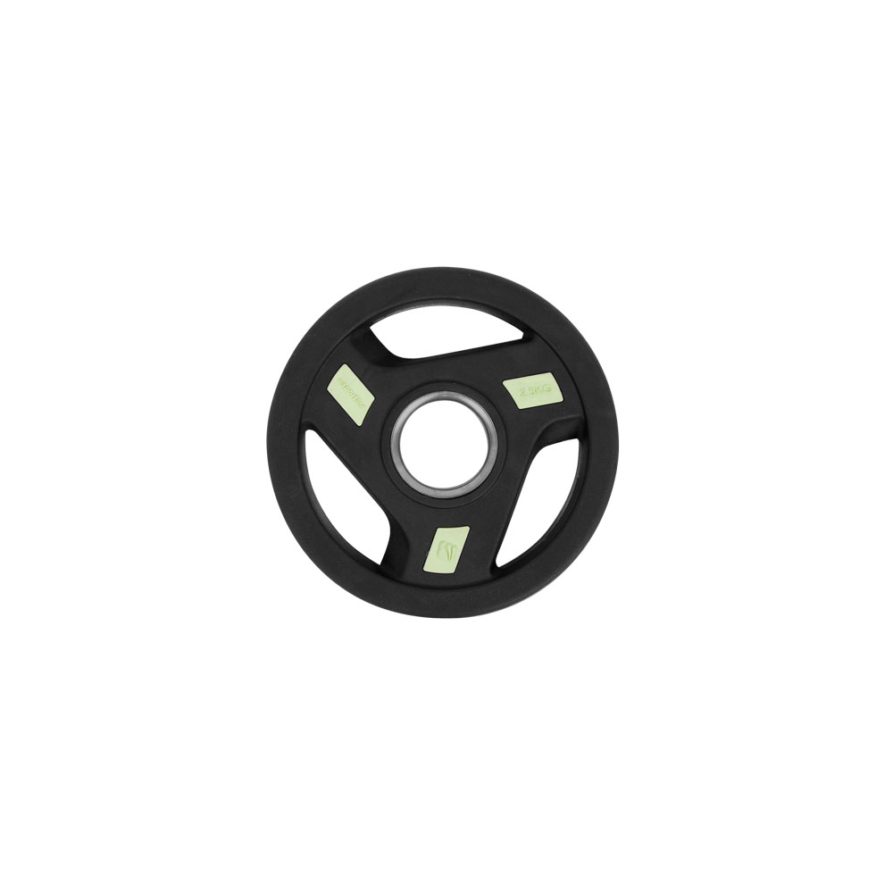 Pogumovaný olympijský kotúč inSPORTline Herk OL 2,5 kg 50 mm