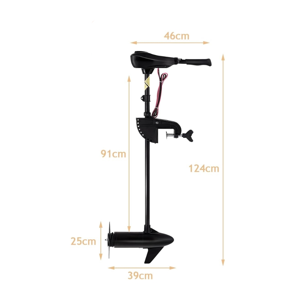 Lodný elektromotor inSPORTline A43 55lb/636W/12V · záber 5