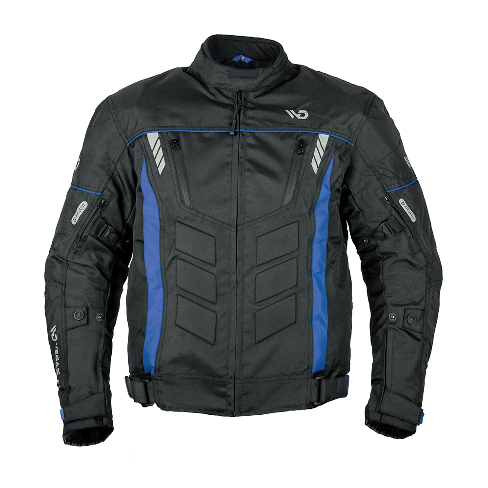 WD Motorsports Vegas 2.0 Black-Blue - XXL