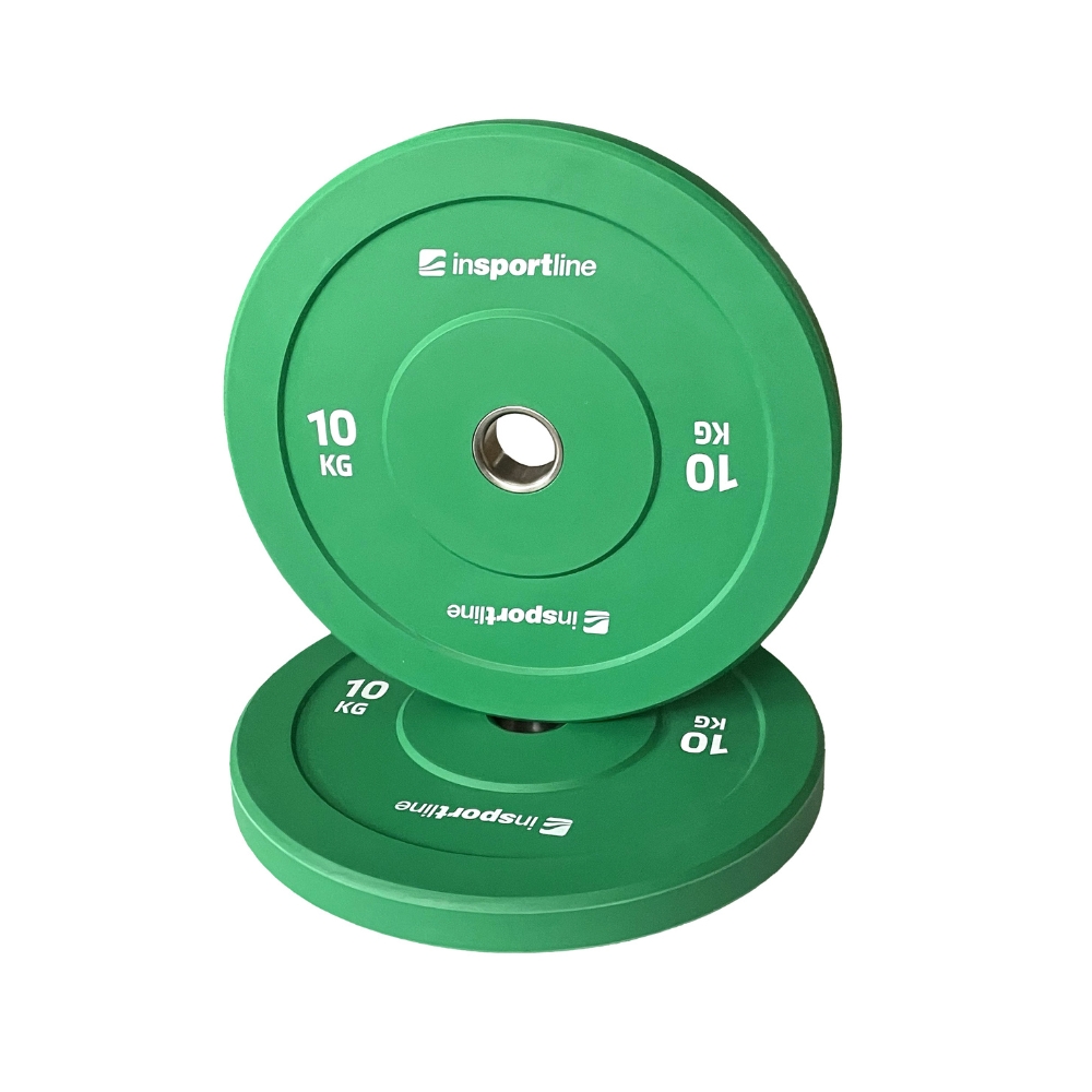 inSPORTline Bumper Plate Go 10 kg