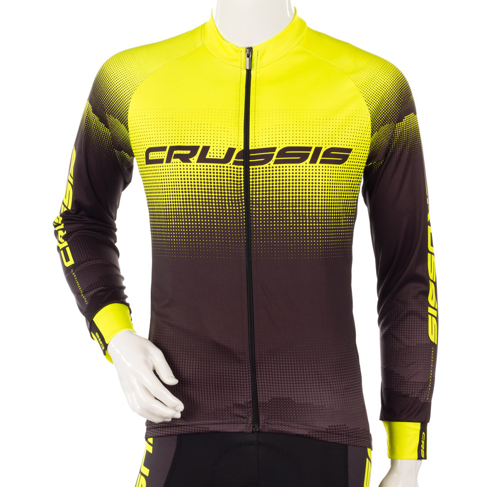 Crussis CSW-060 čierna-fluo žltá - XXL