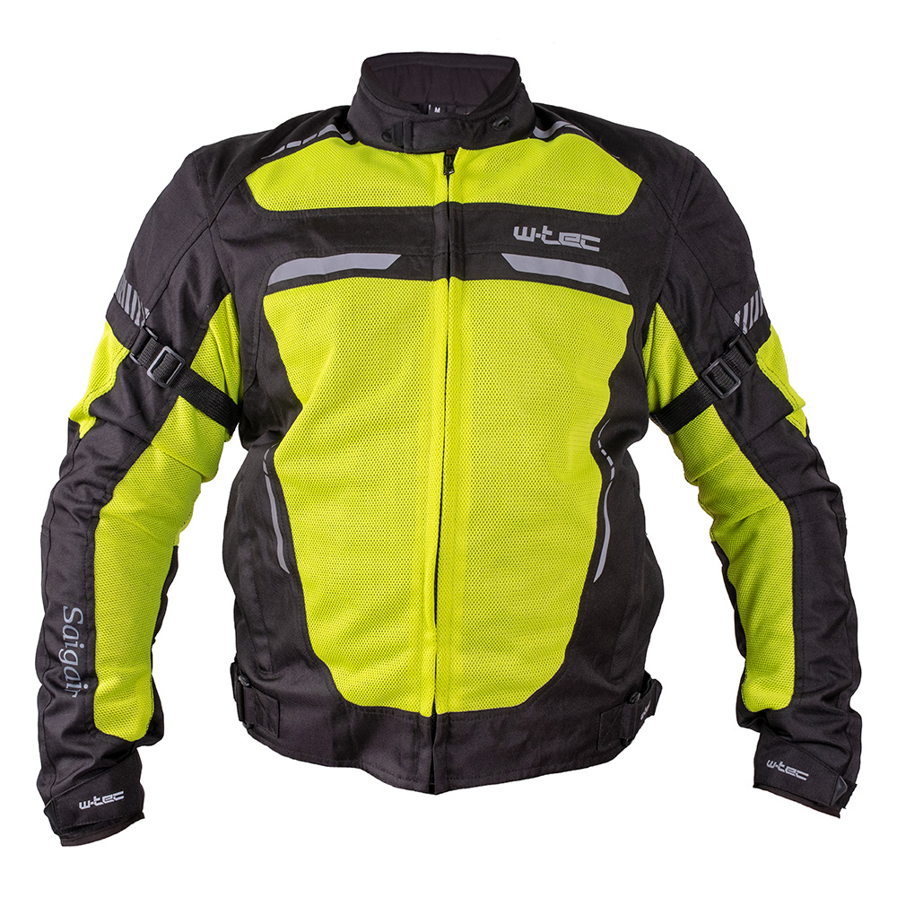 W-TEC Saigair Fluo Yellow-Black - XL