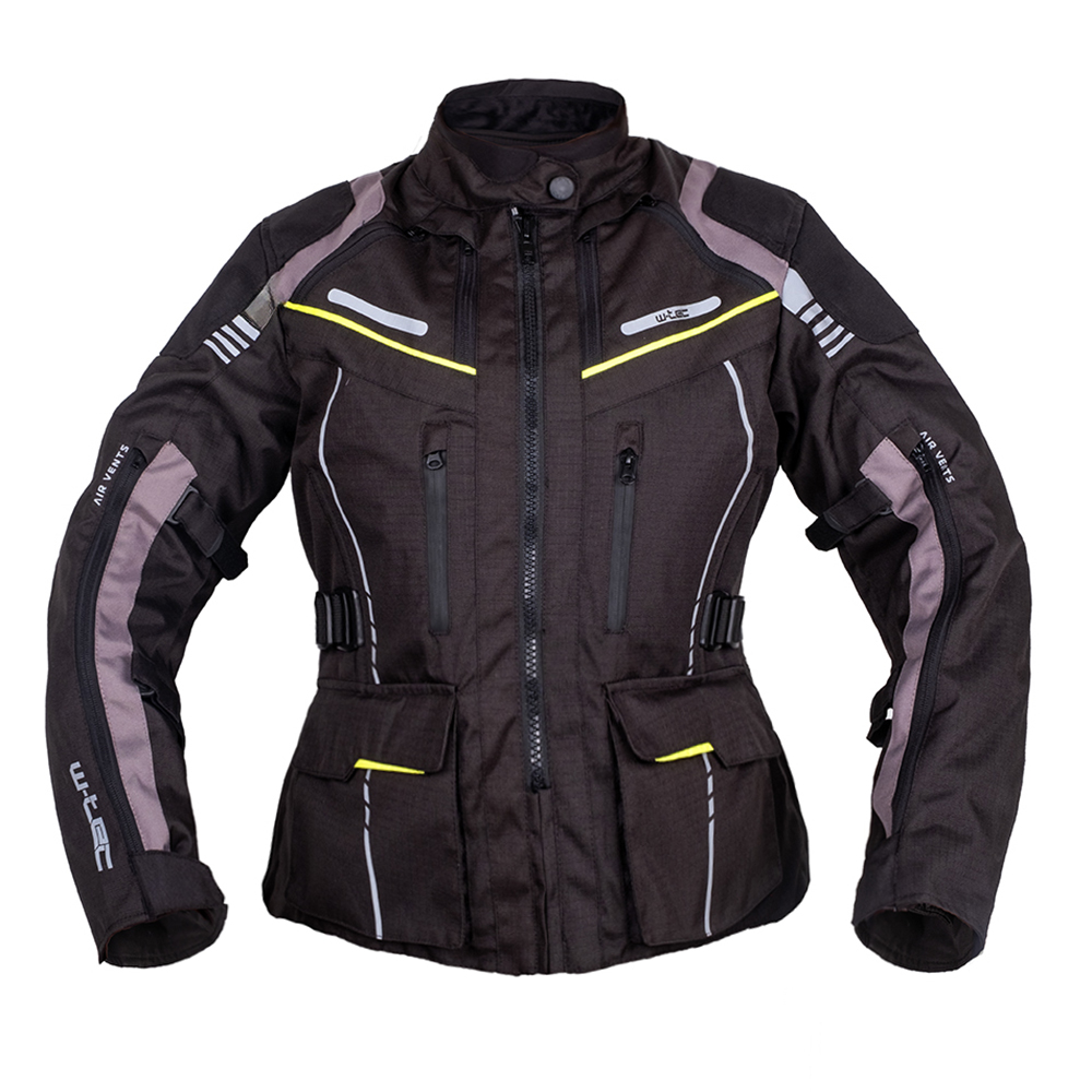 W-TEC Smackton Lady bunda čierno-zelená - XS