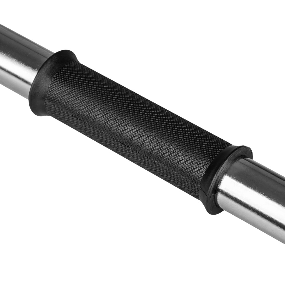 Dutý hriadeľ na jednoručnú činku inSPORTline Onepump 45cm/30mm s objímkami, bez závitov · záber 4