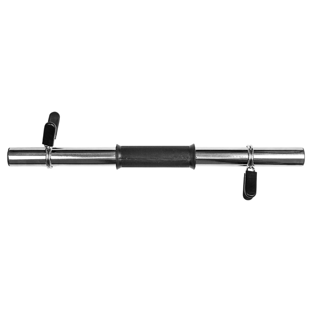 Dutý hriadeľ na jednoručnú činku inSPORTline Onepump 45cm/30mm s objímkami, bez závitov · záber 2