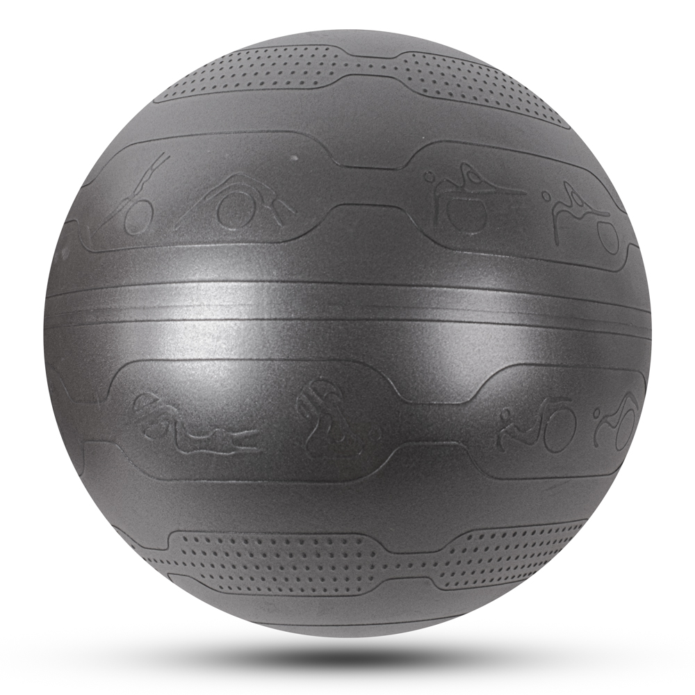 inSPORTline Stretch Ball 75 cm čierna