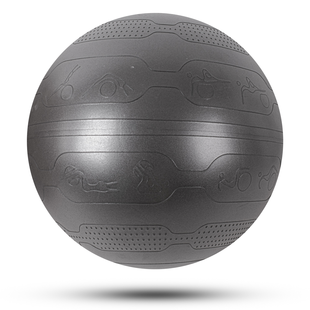 inSPORTline Stretch Ball 65 cm čierna