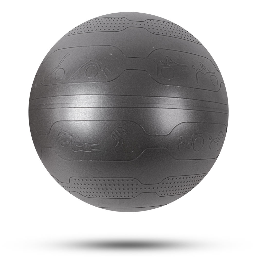 inSPORTline Stretch Ball 55 cm čierna