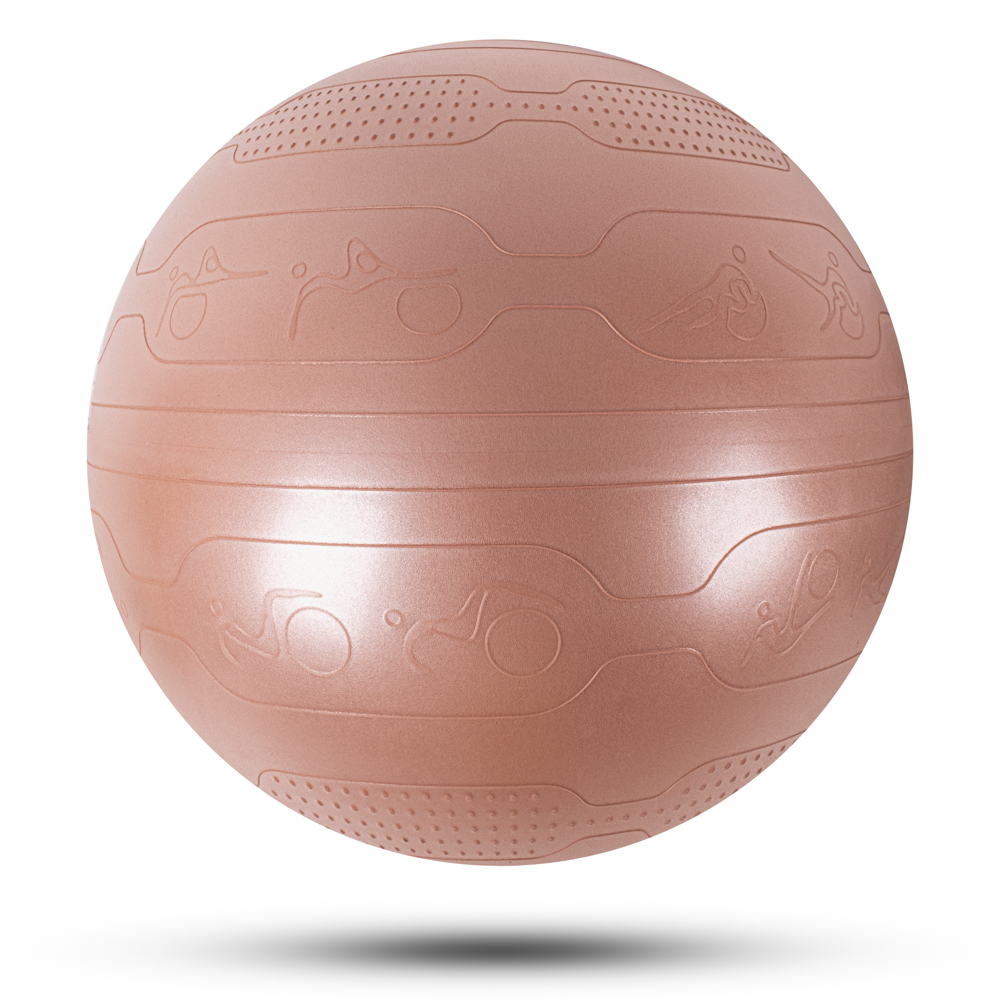 inSPORTline Stretch Ball 65 cm mocca mousse
