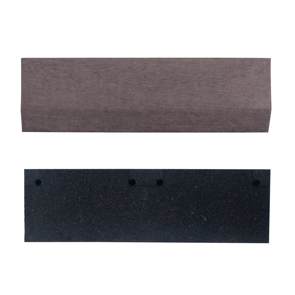 inSPORTline Nájezd pro podložky Luxteko Waffle 2cm 1ks drevo