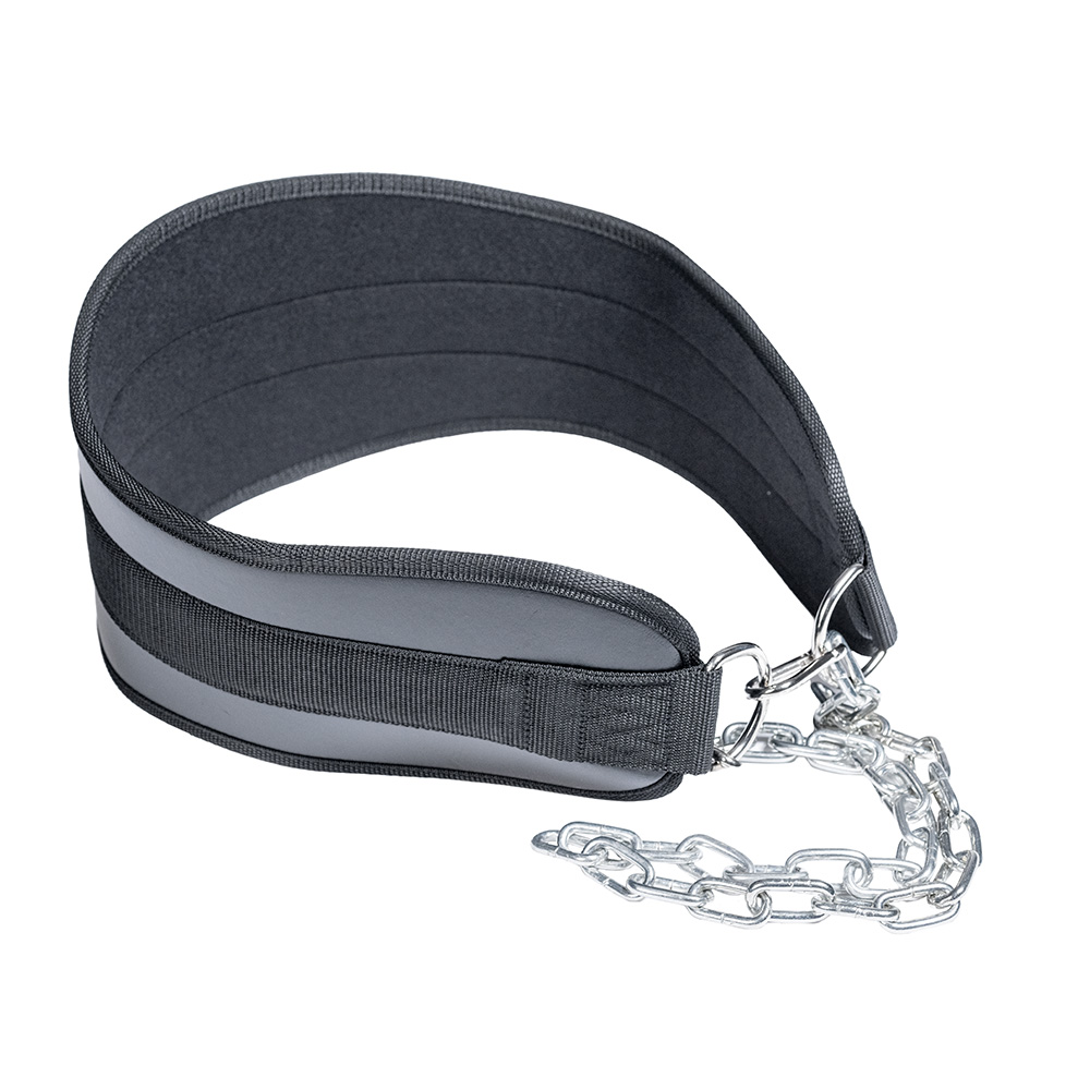 Vzpieračský opasok s reťazou inSPORTline Chainbelt