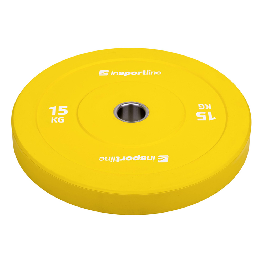 inSPORTline Bumper Plate Go 15 kg