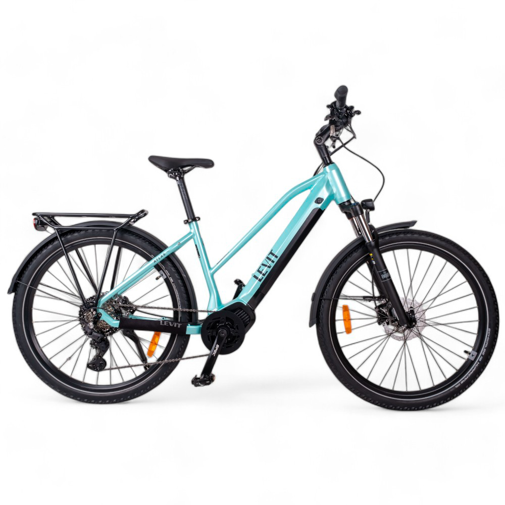 Trekingové elektrokolo Levit Atlas Vinka Midstep 630 27,5" 2024 Mint Pearl - 18" (165-175 cm)